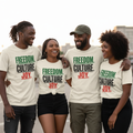 Freedom. Culture. Joy. tee