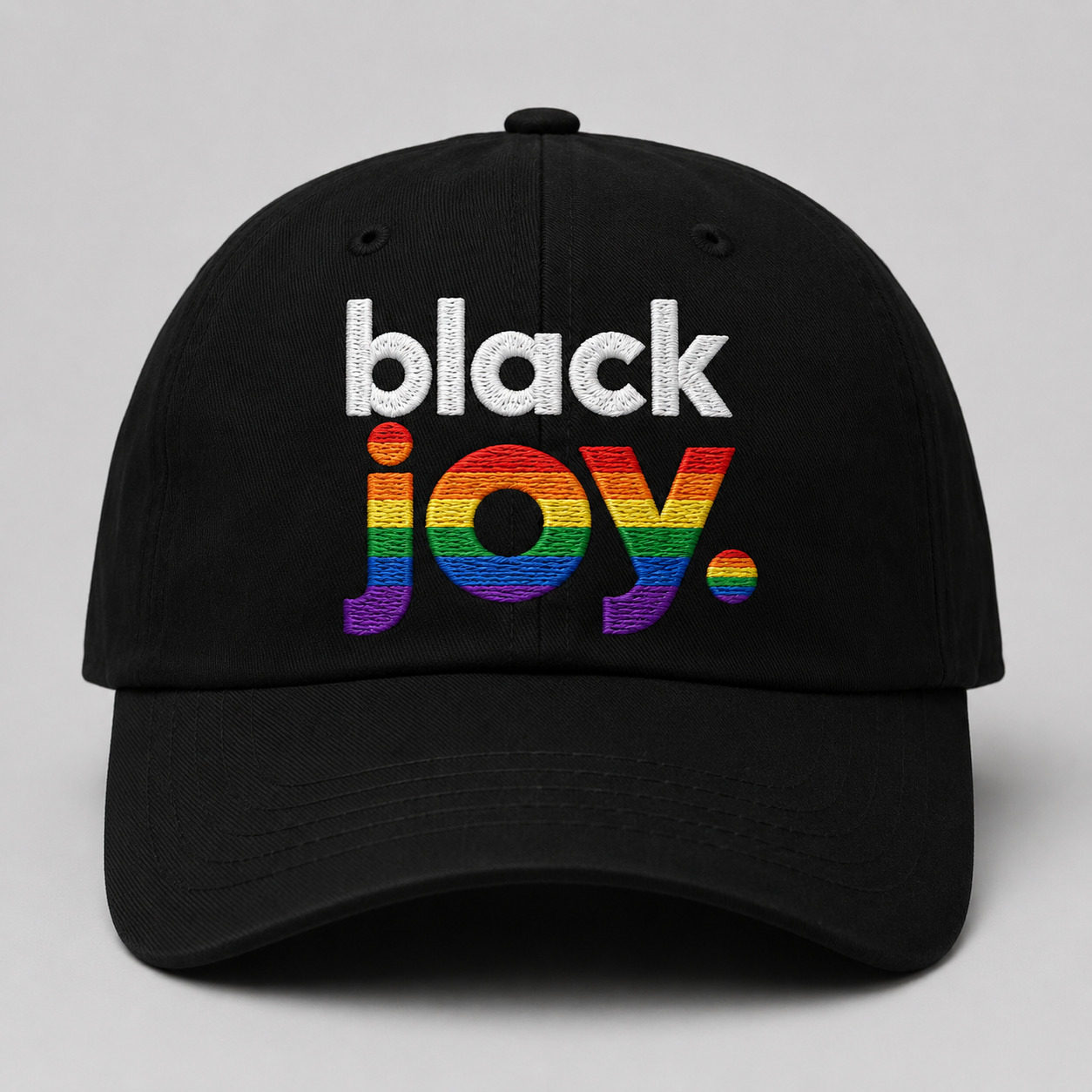 Black Joy hat