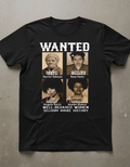 Wanted poster t-shirt