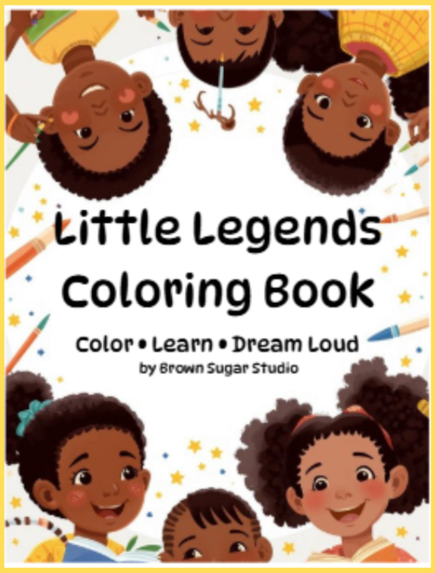 Little Legends coloring book