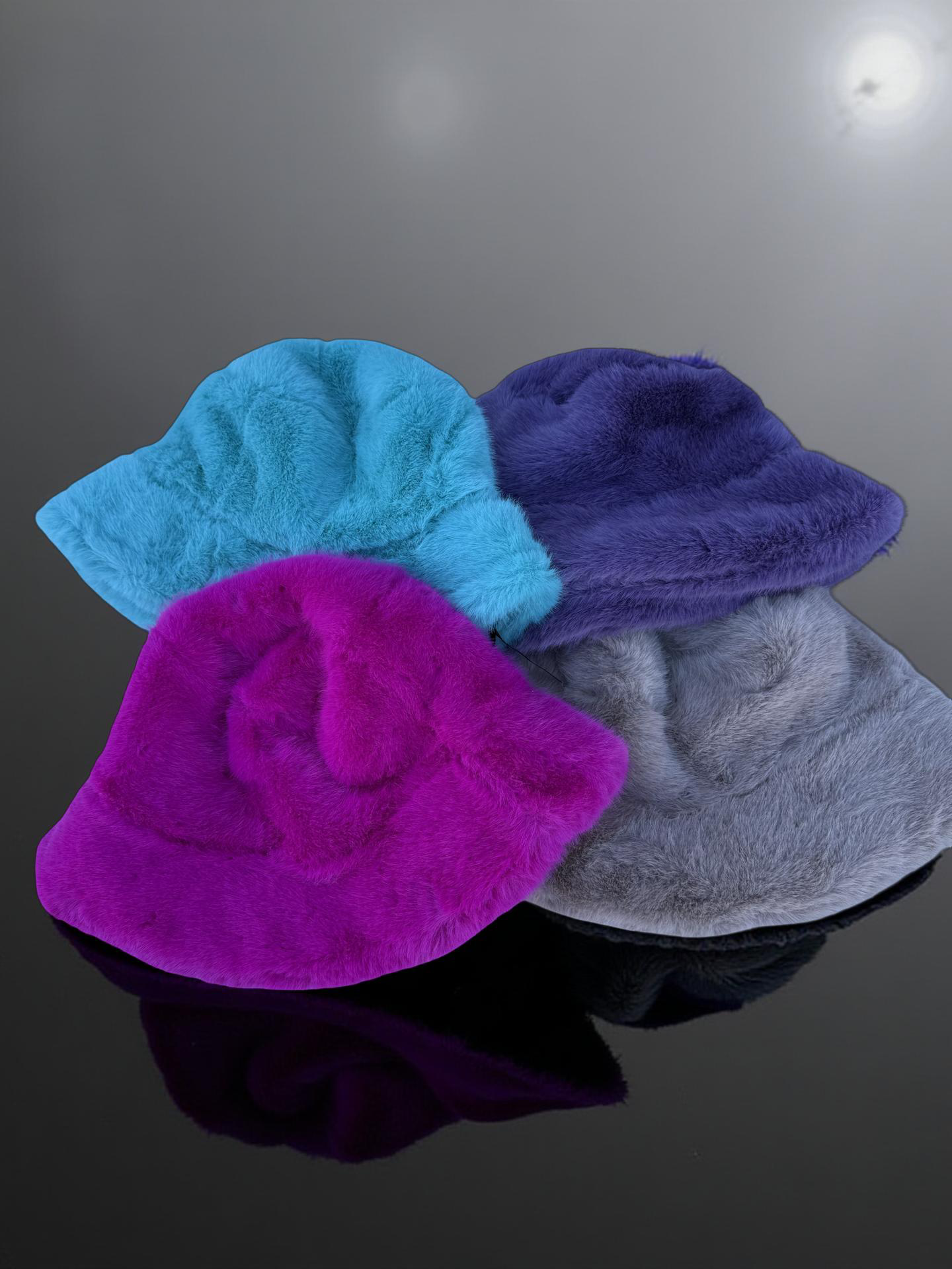Furry Bucket hat