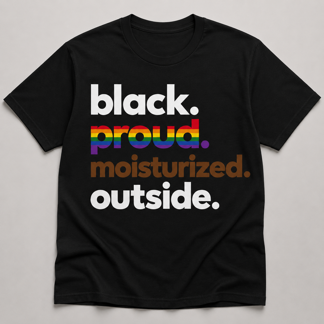 Moisturized tee