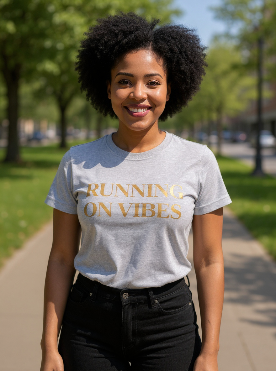 Running On Vibes Tee