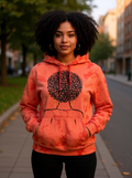 Hand painted Crowning glory hoodie