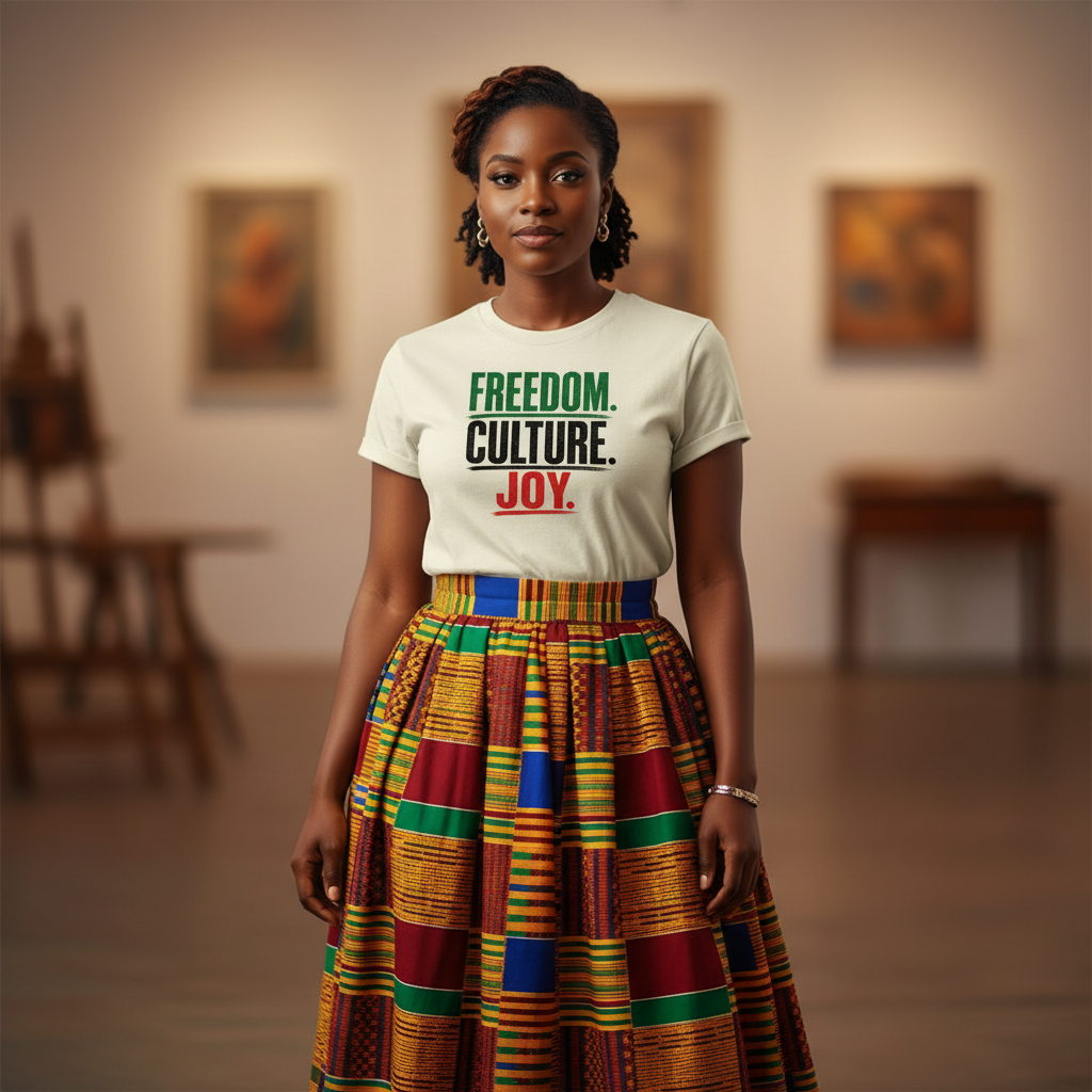 Freedom. Culture. Joy. tee