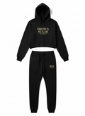 Brown Sugar Studio Cropped Hoodie & Pants